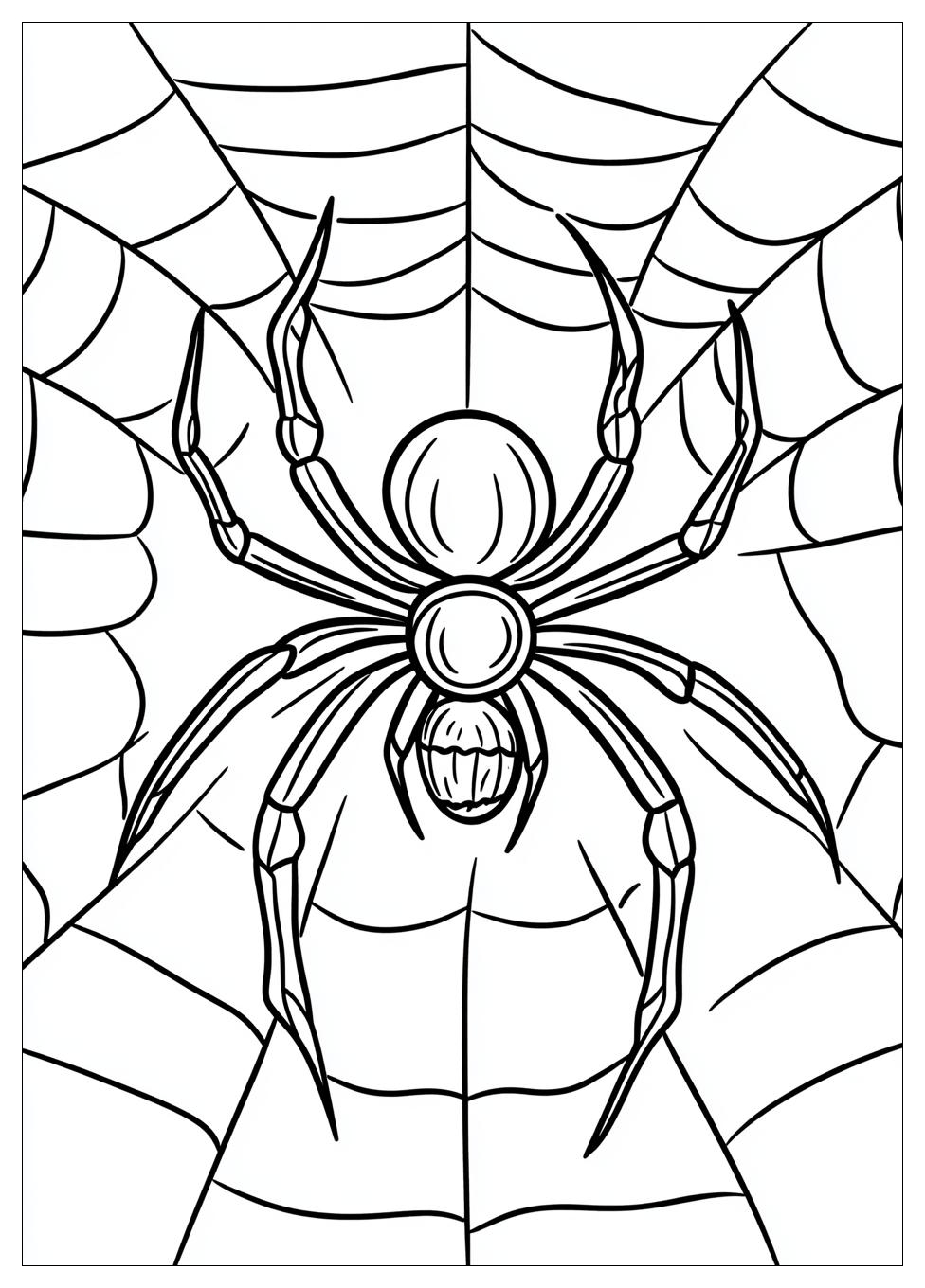 Free Printable Spider Coloring Pages 10 Spider Coloring Pages-10