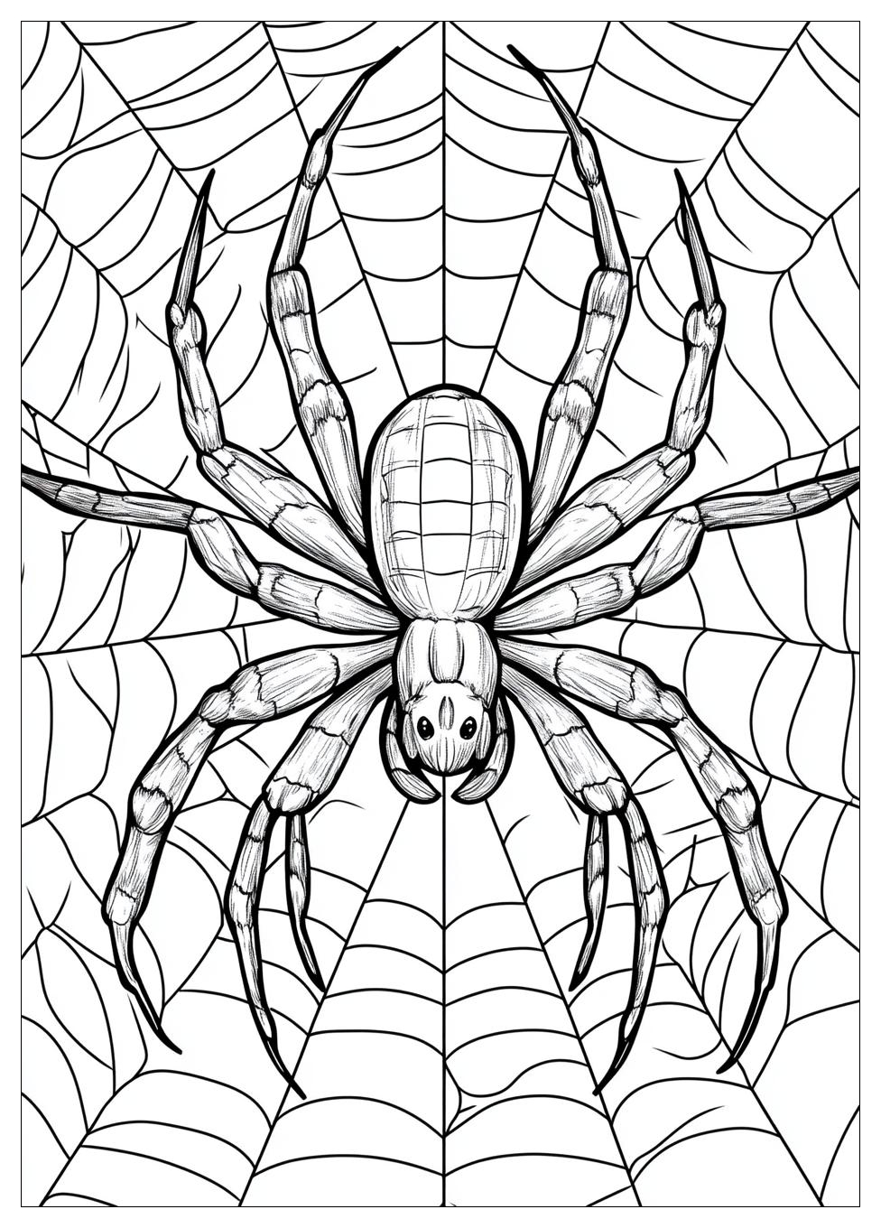Free Printable Spider Coloring Pages 12 Spider Coloring Pages-12