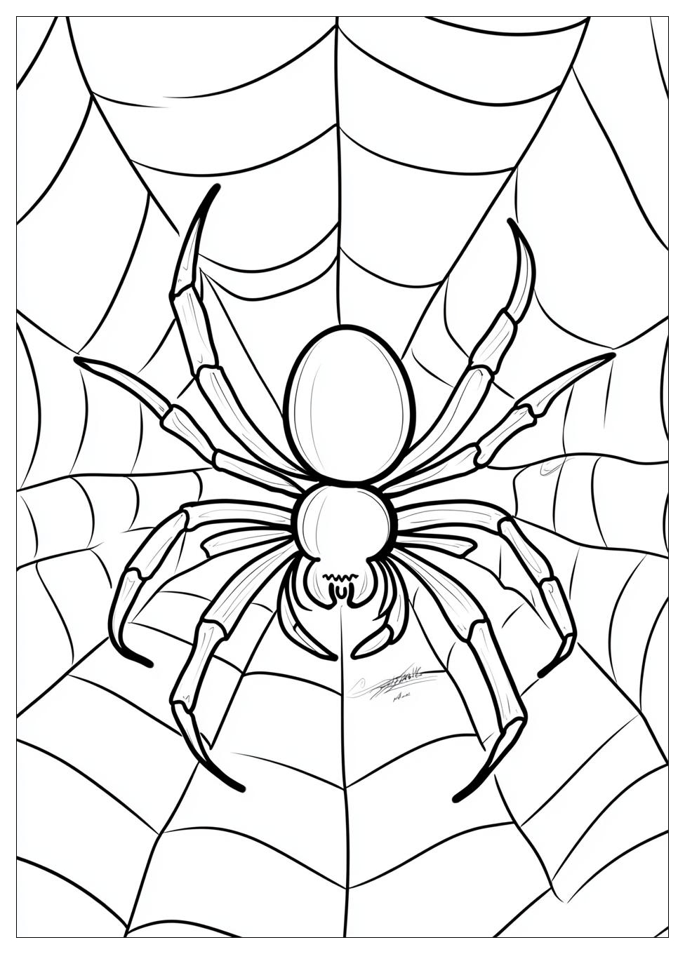 Free Printable Spider Coloring Pages 2 Spider Coloring Pages-2
