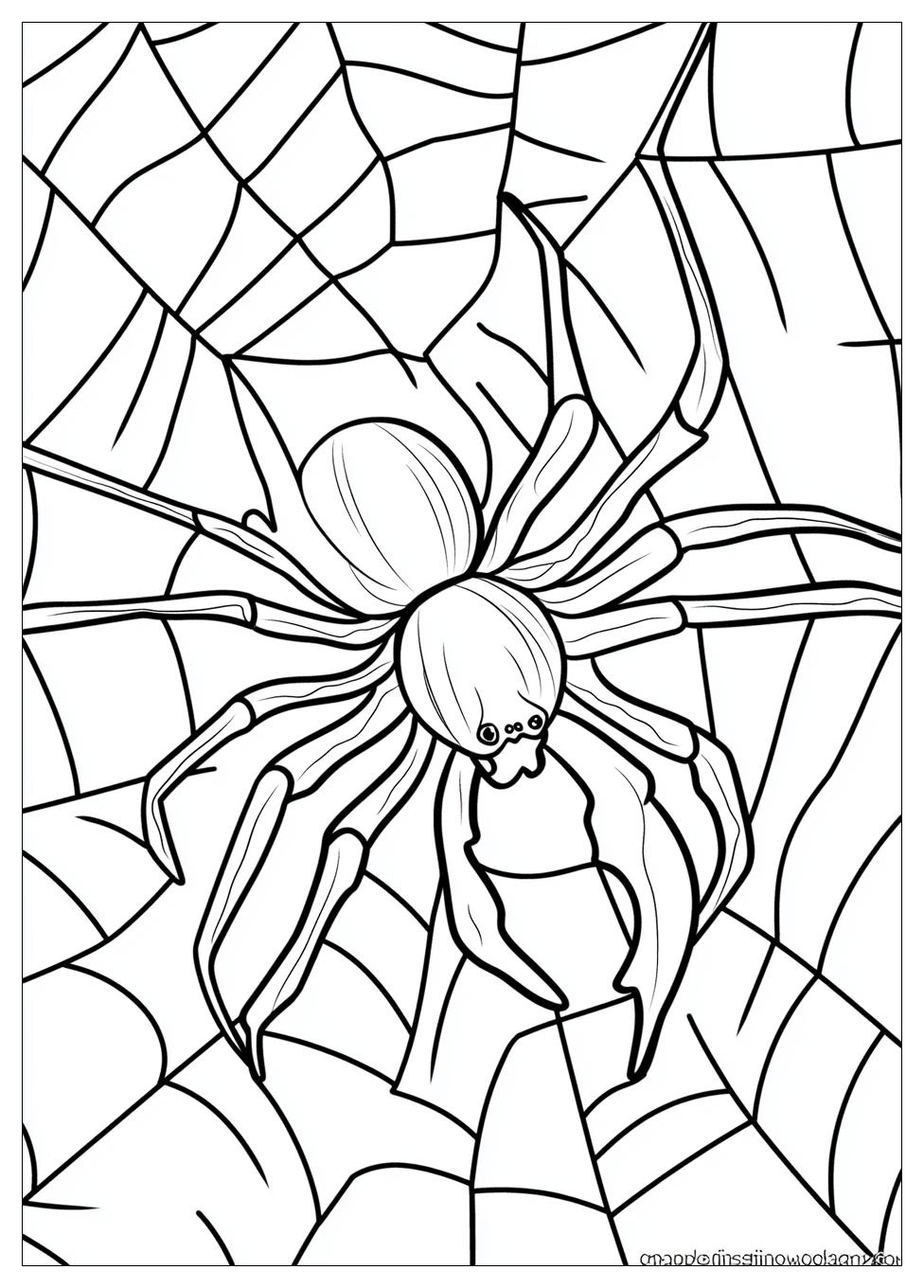 Free Printable Spider Coloring Pages 3 Spider Coloring Pages-3