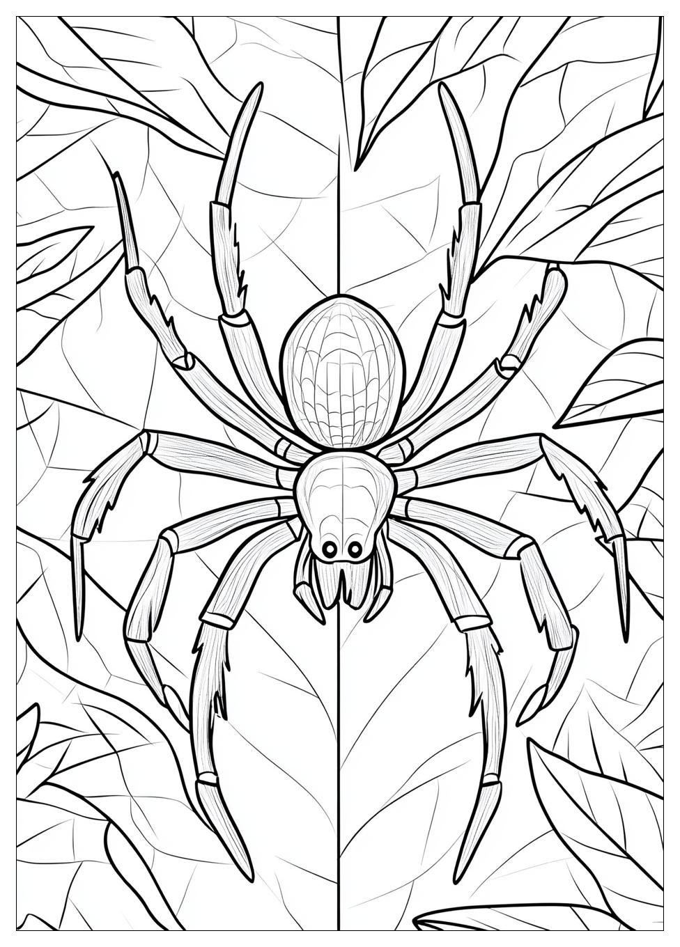Free Printable Spider Coloring Pages 7 Spider Coloring Pages-7