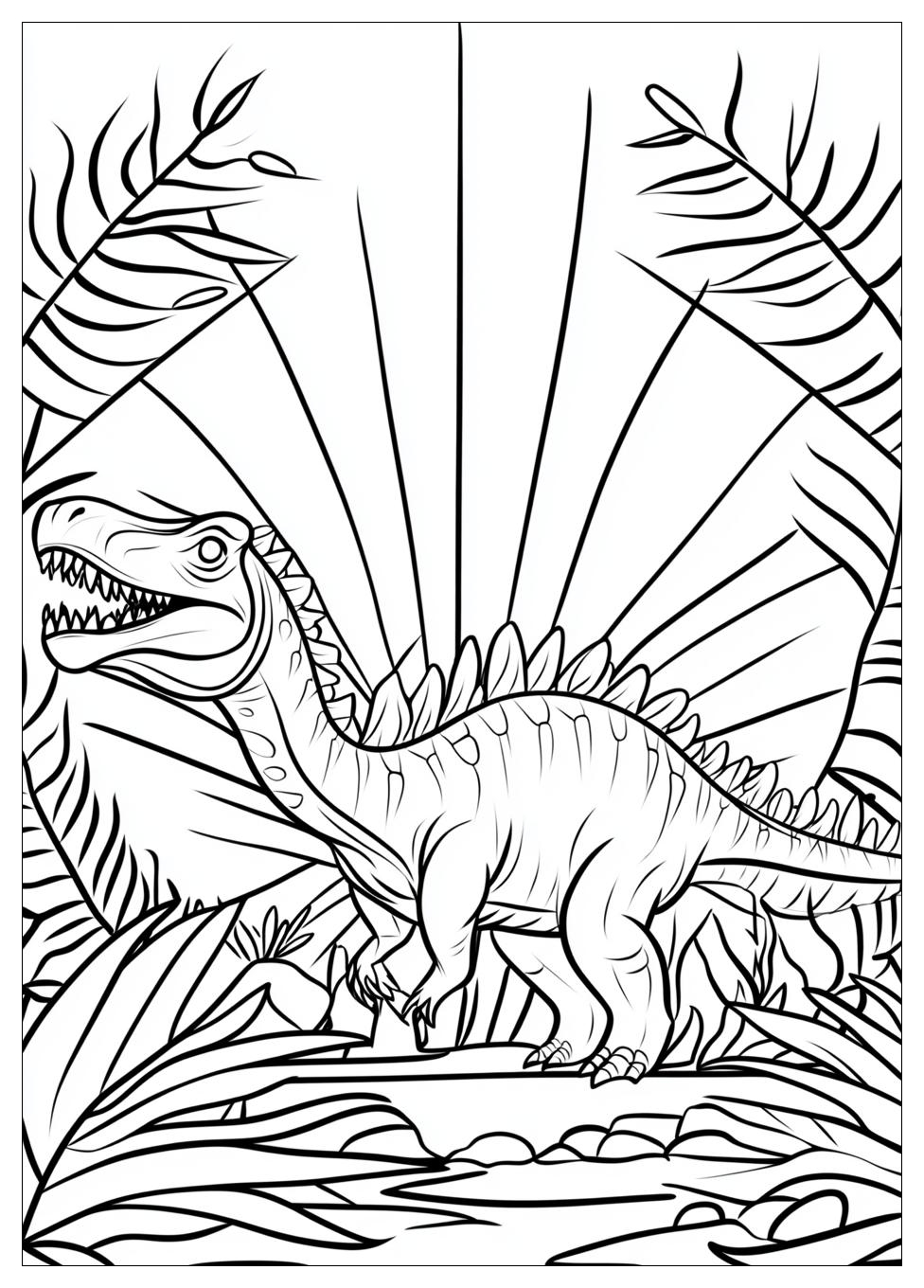 Spinosaurus Coloring Pages-1