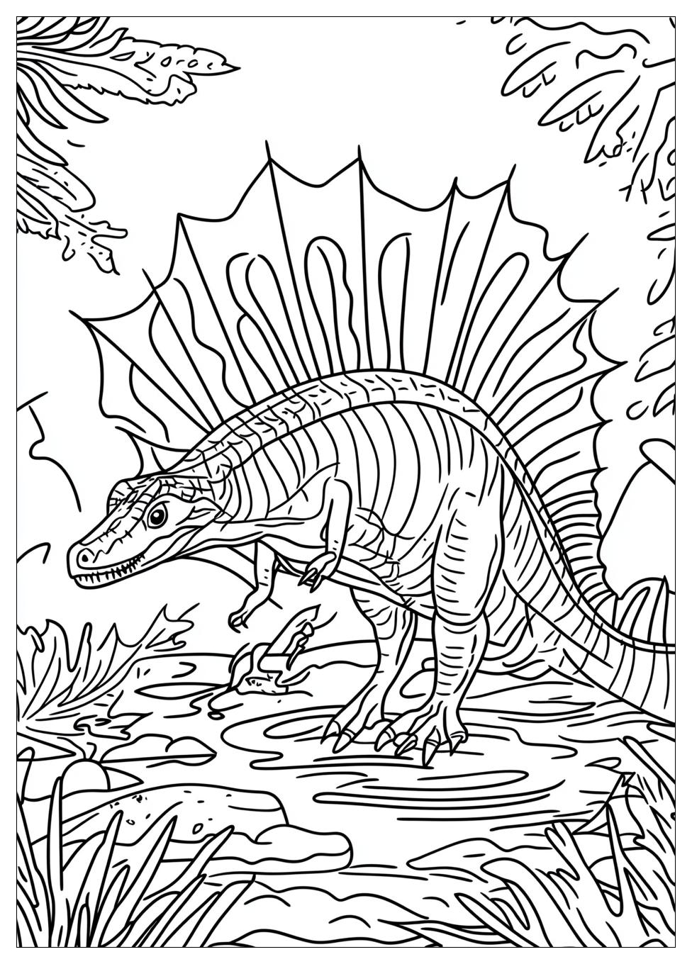 Spinosaurus Coloring Pages-10