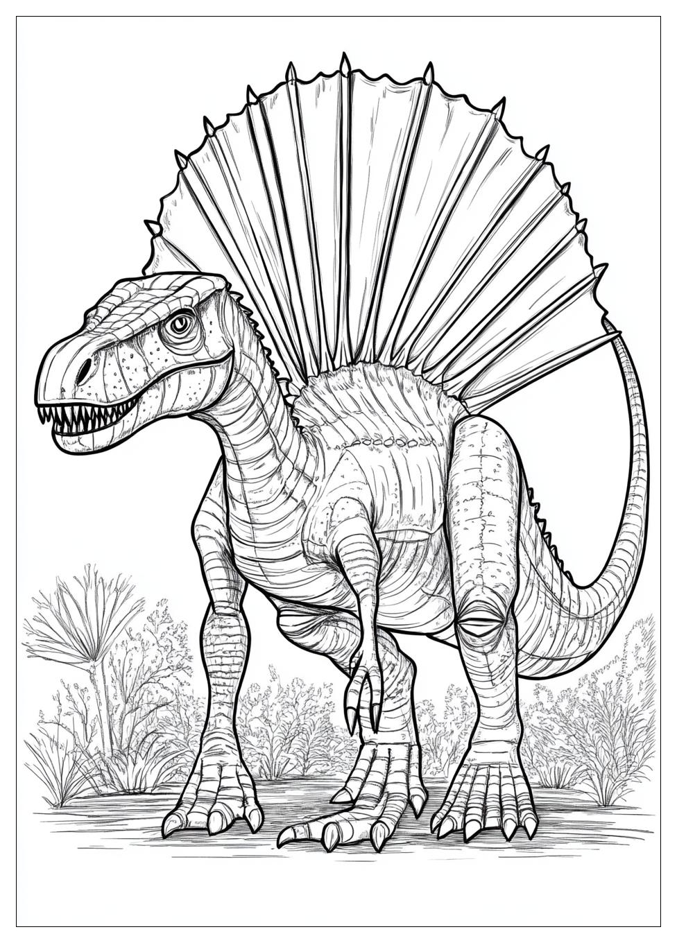 Spinosaurus Coloring Pages-15