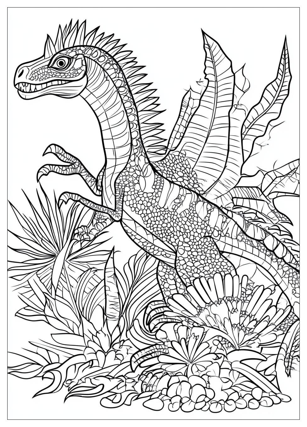 Spinosaurus Coloring Pages-16