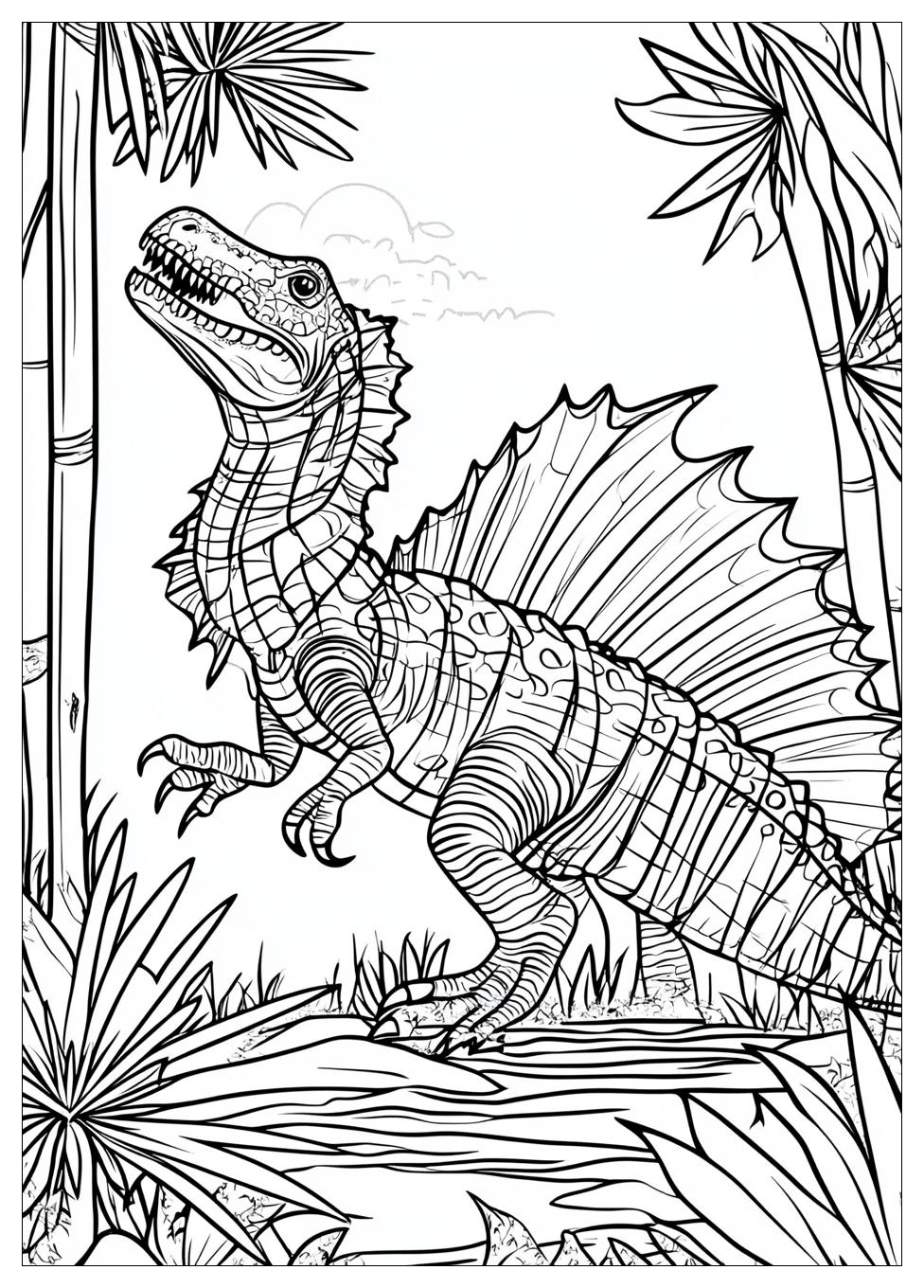 Spinosaurus Coloring Pages-19