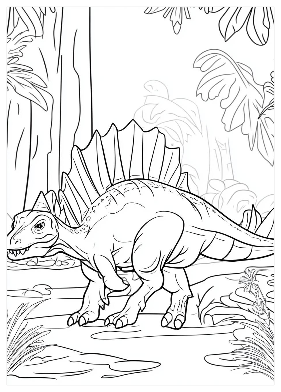 Spinosaurus Coloring Pages-2