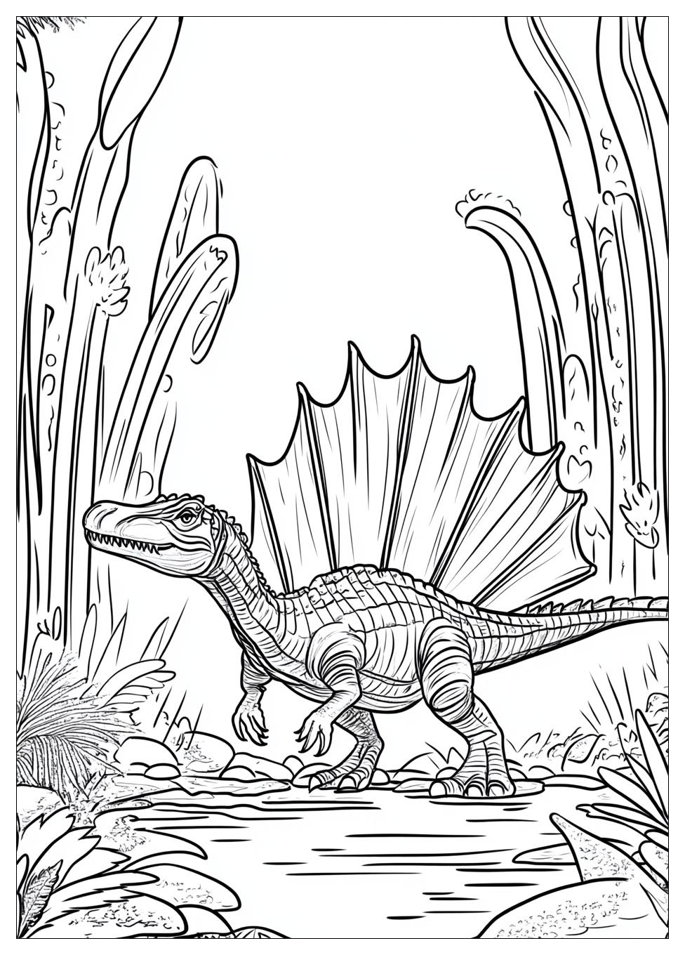 Spinosaurus Coloring Pages-3