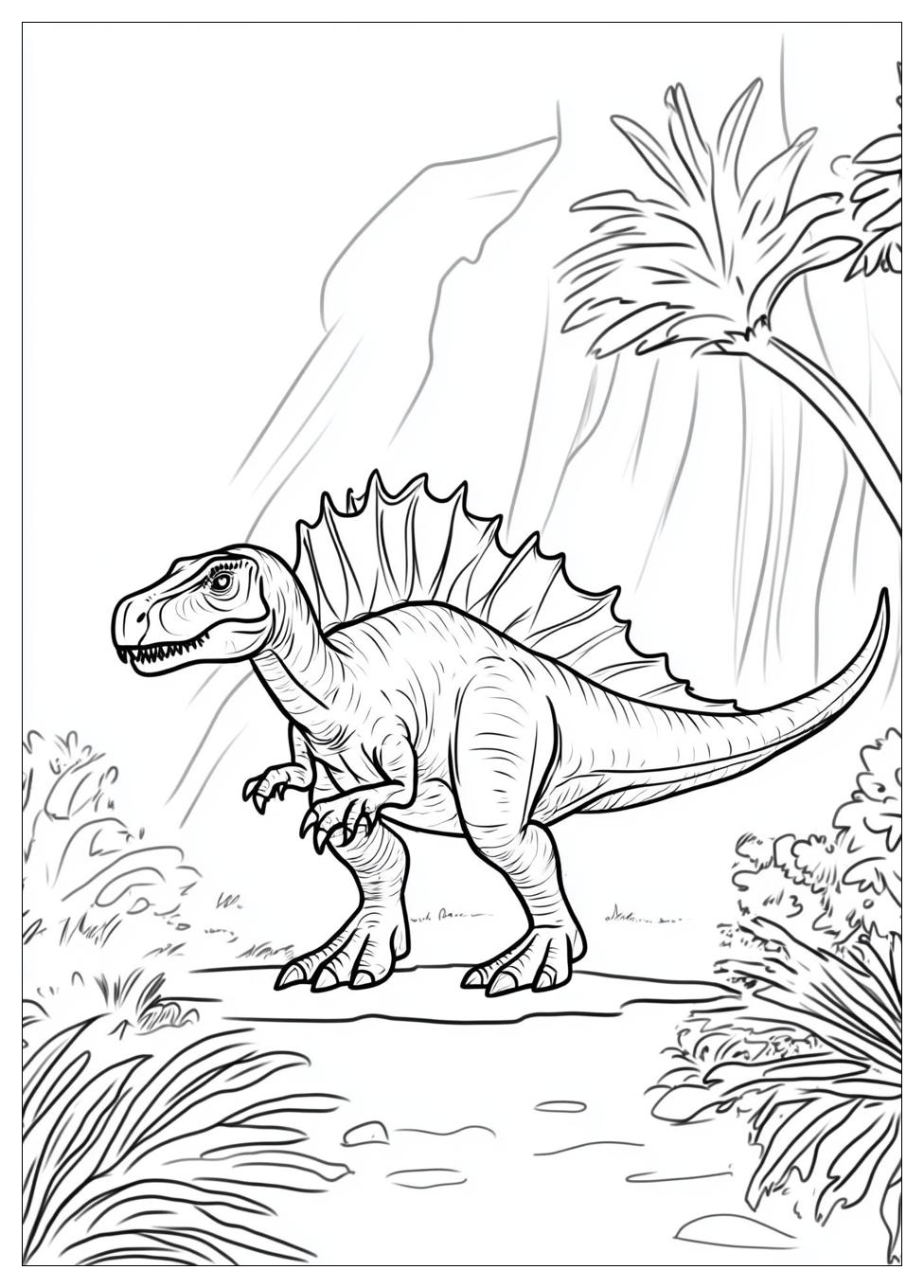 Spinosaurus Coloring Pages-4