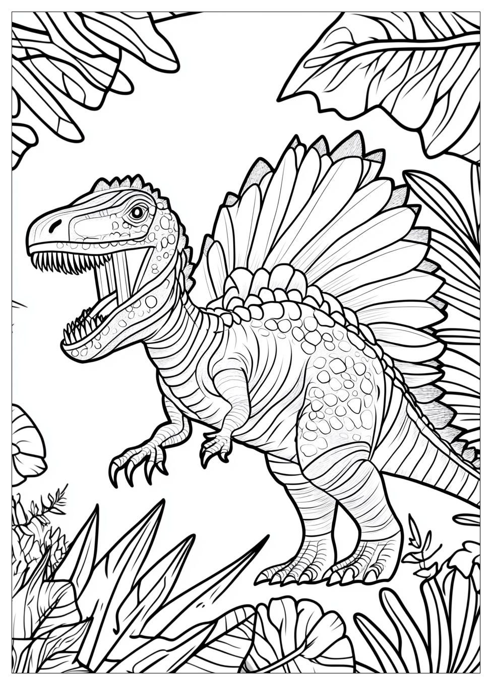 Spinosaurus Coloring Pages-5