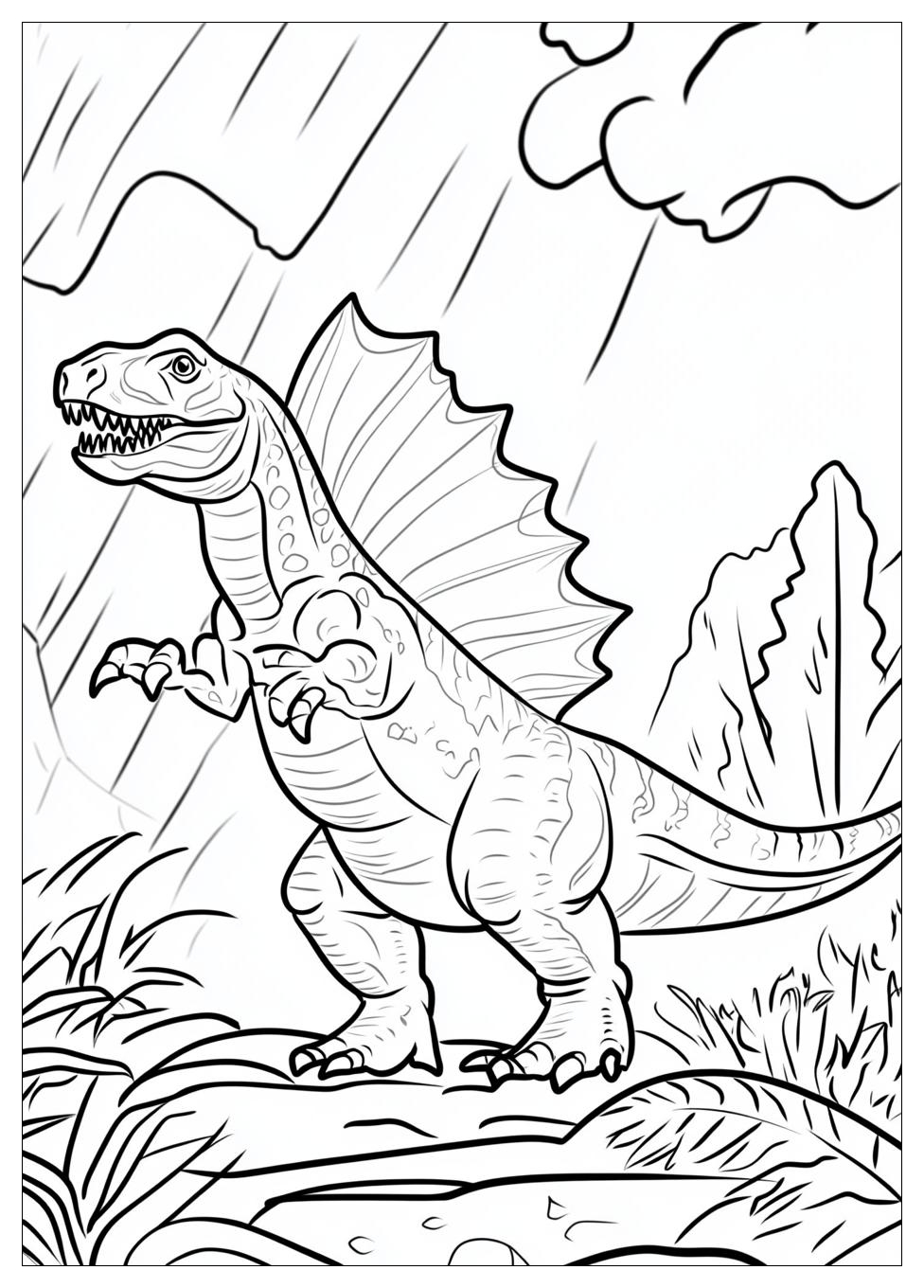 Spinosaurus Coloring Pages-6