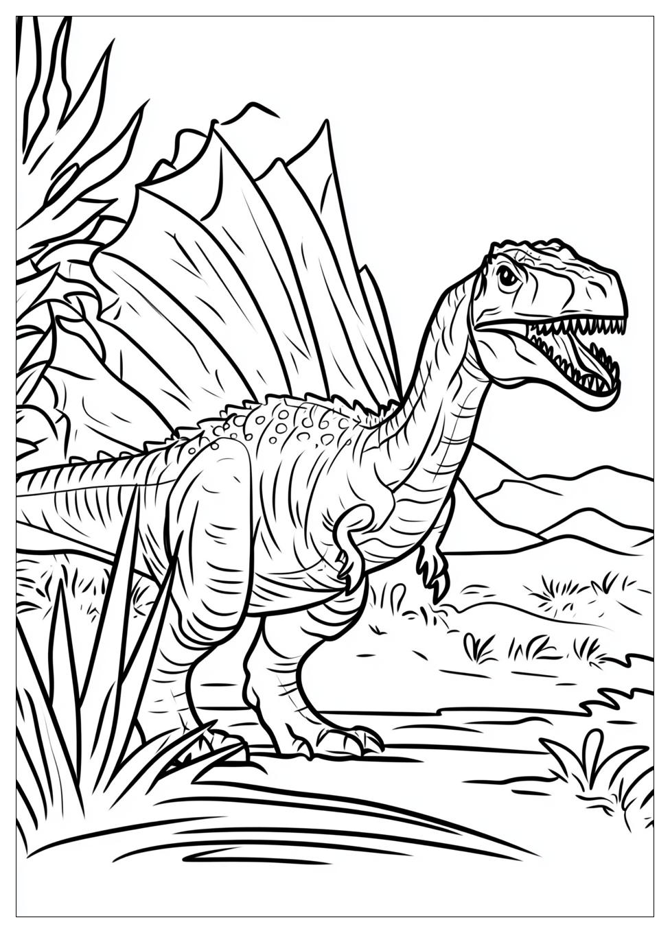 Spinosaurus Coloring Pages-7