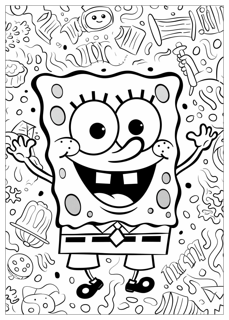 Spongebob Coloring Pages-1