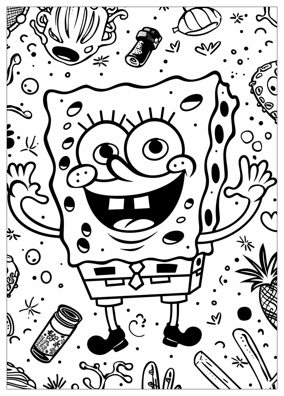 Spongebob Coloring Pages-11