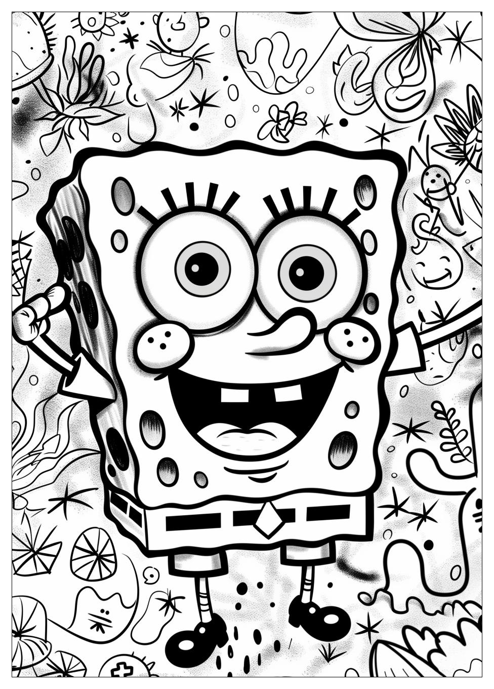 Spongebob Coloring Pages-13