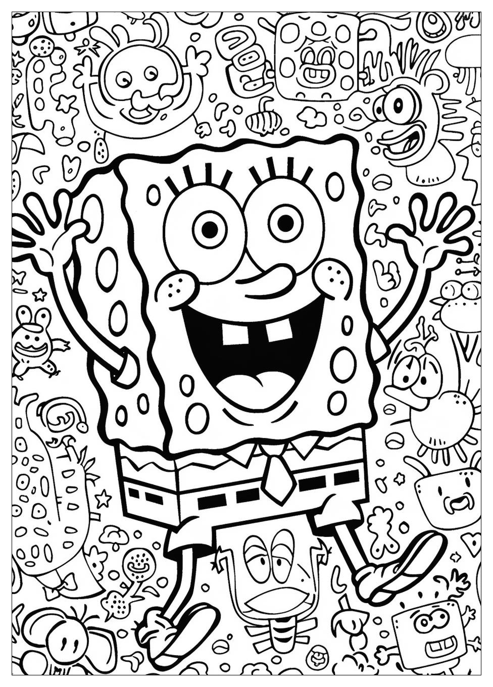 Spongebob Coloring Pages-14