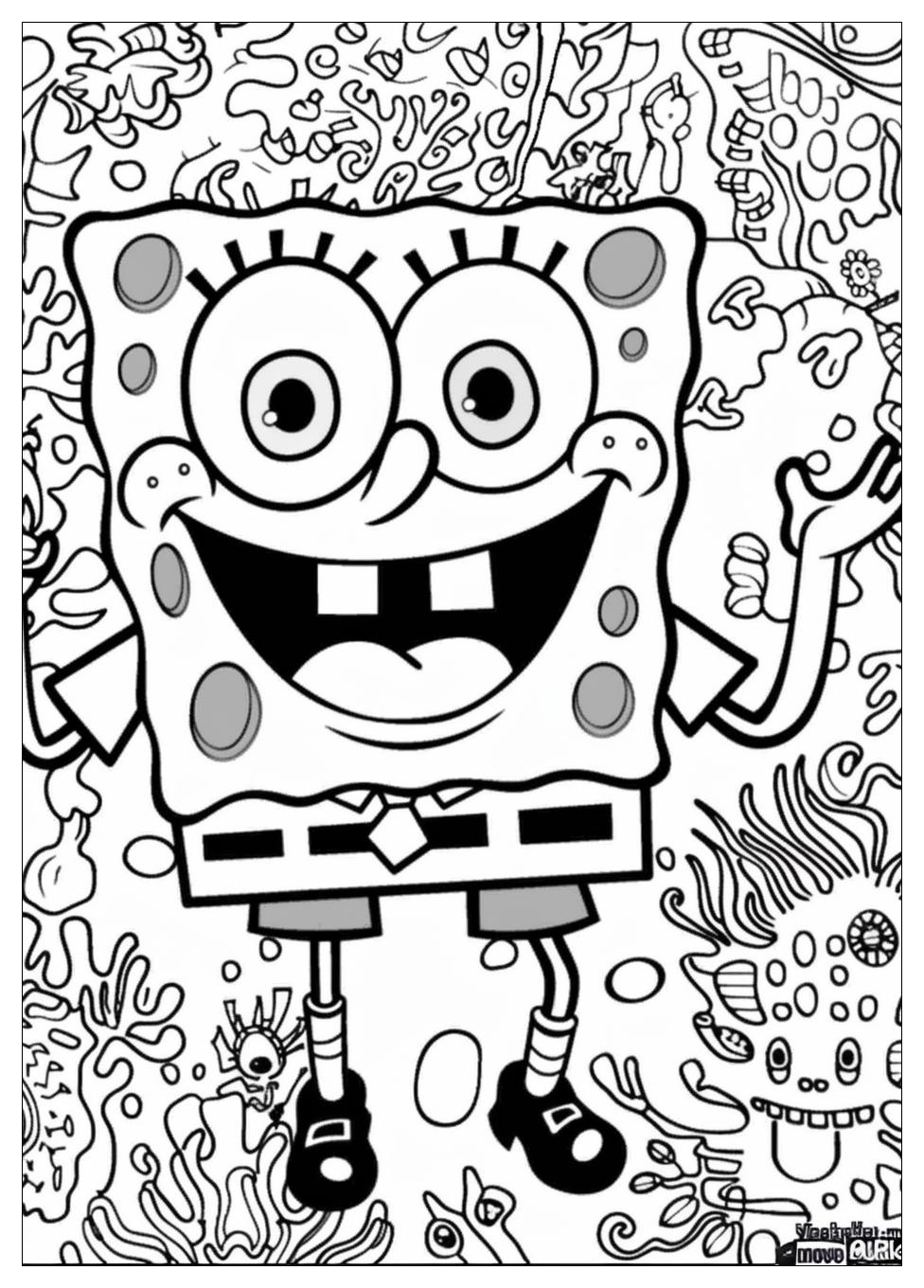 Spongebob Coloring Pages-17