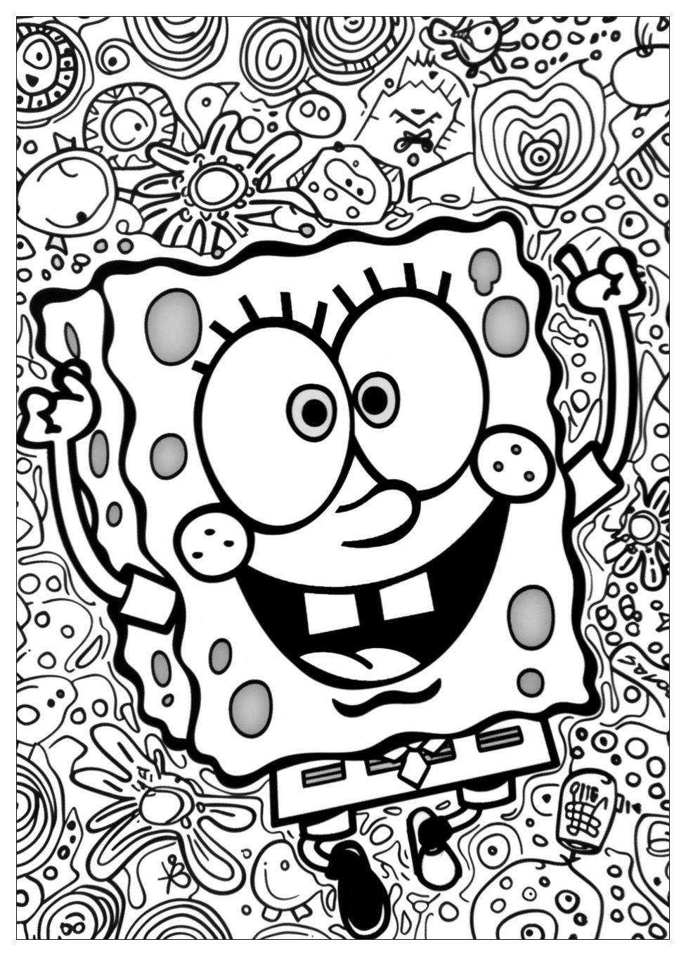 Spongebob Coloring Pages-19