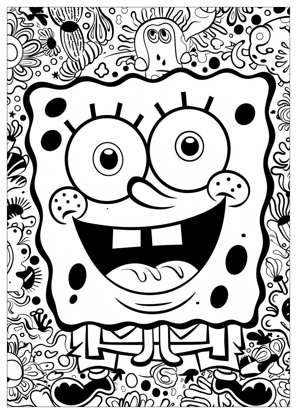 Spongebob Coloring Pages-2
