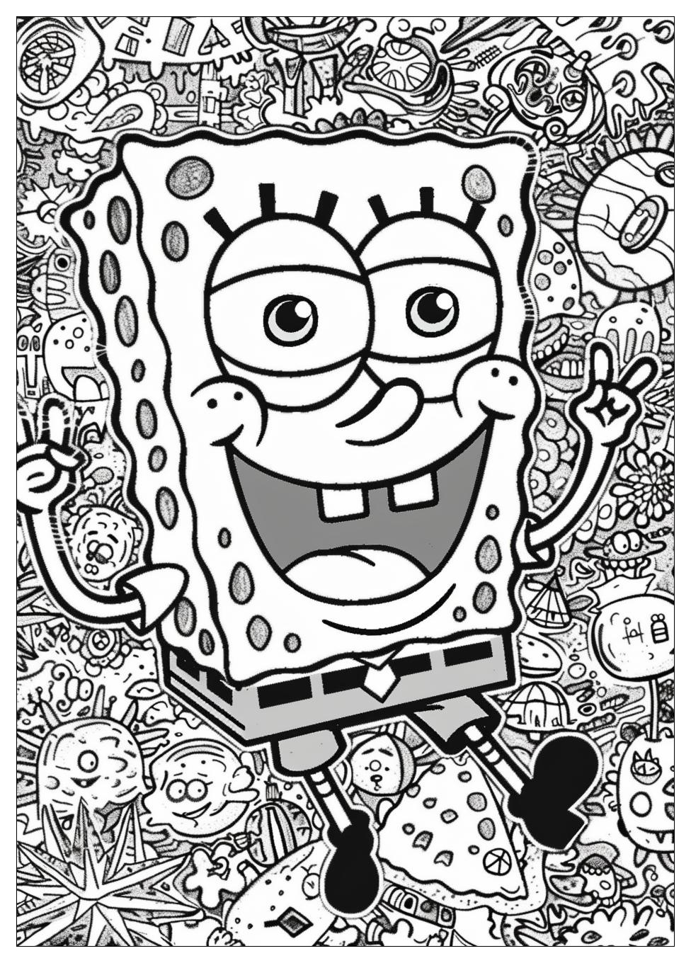 Spongebob Coloring Pages-20