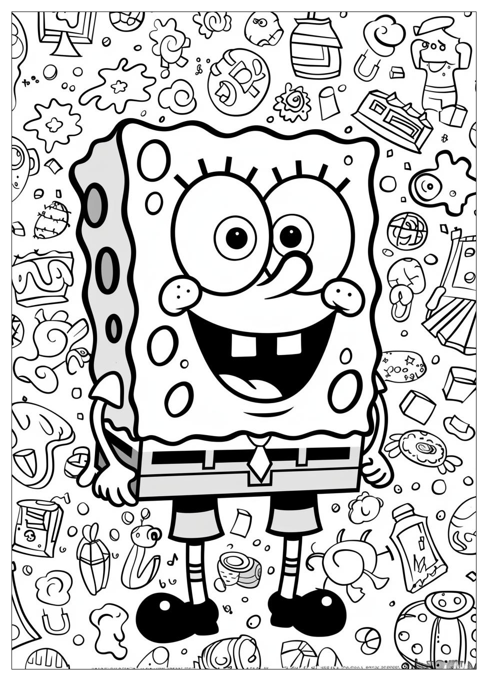 Spongebob Coloring Pages-4