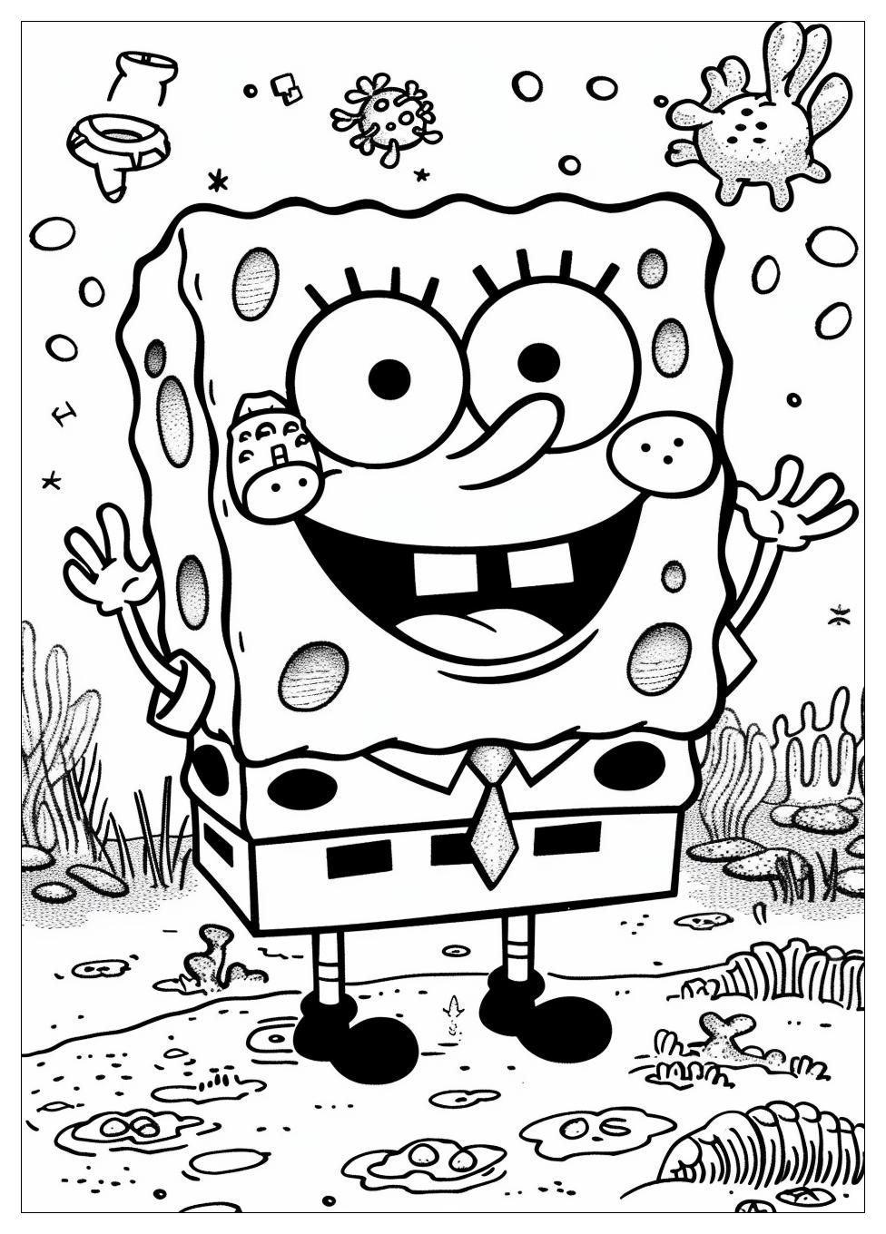 Spongebob Coloring Pages-7