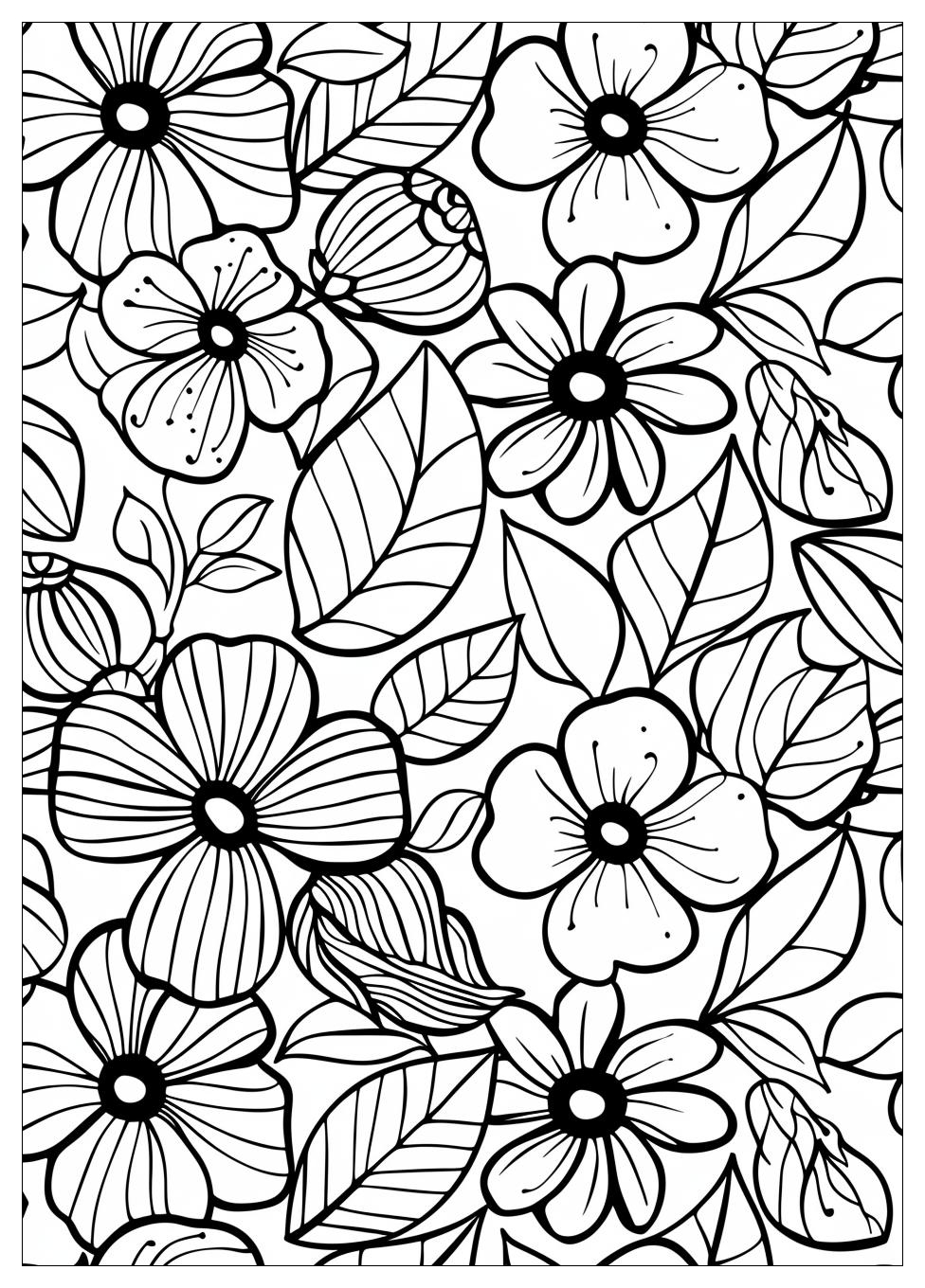 Spring coloring pages-9
