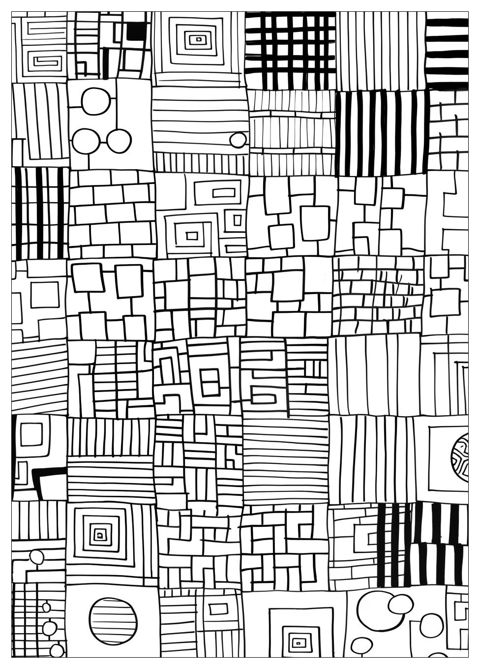 Square Coloring Pages-2