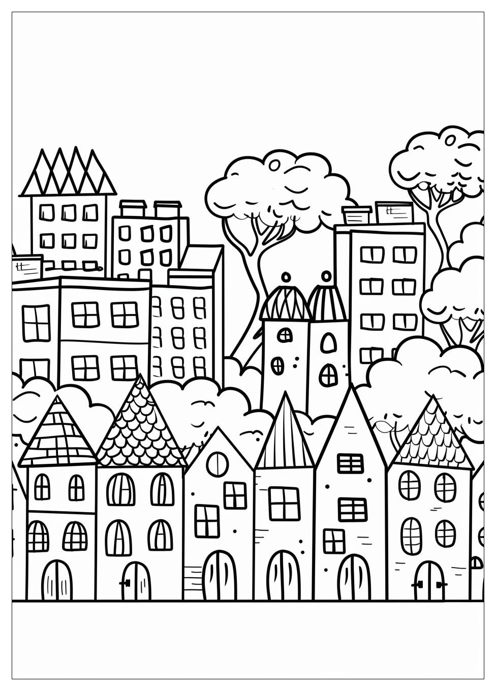 Square Coloring Pages-3