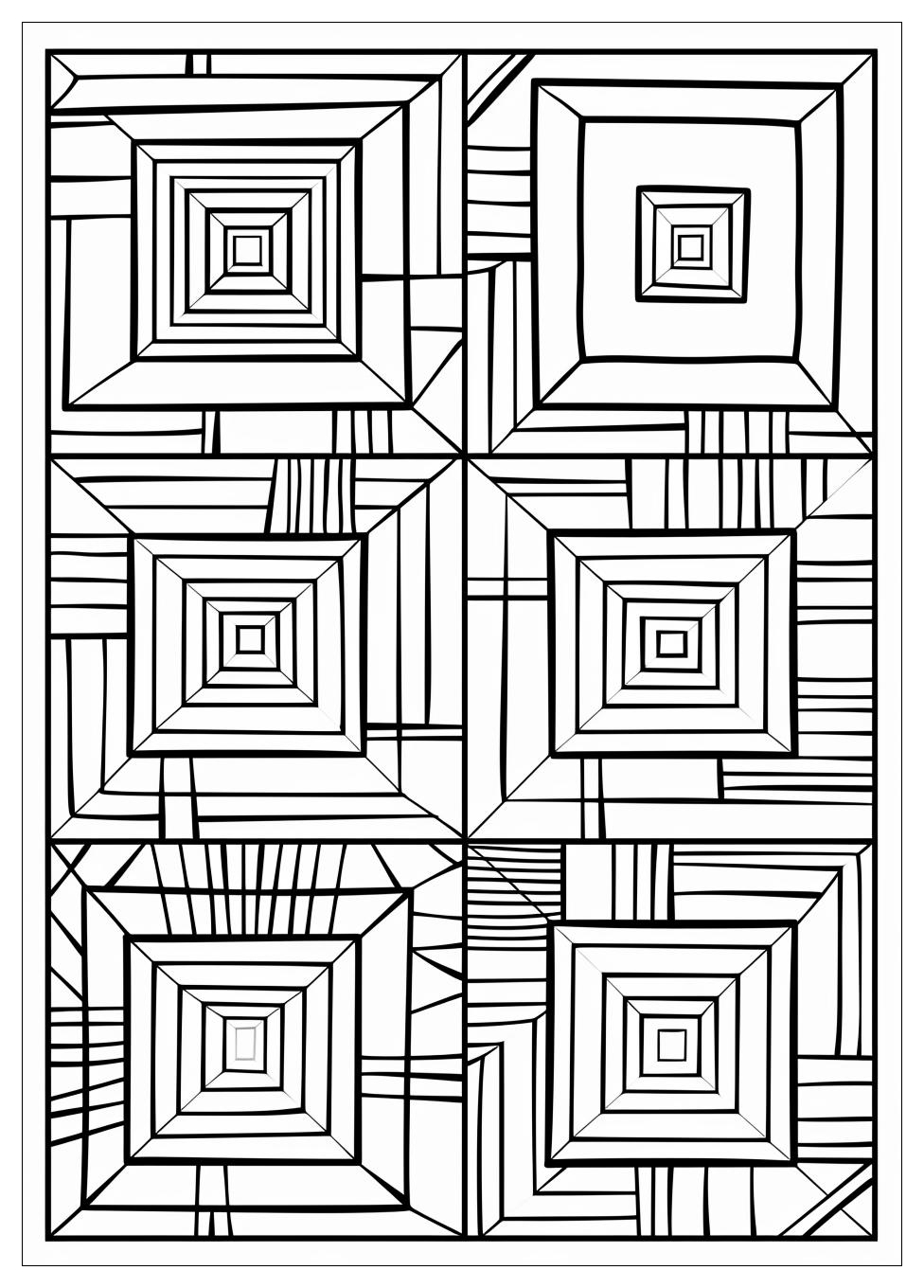 Square Coloring Pages-6