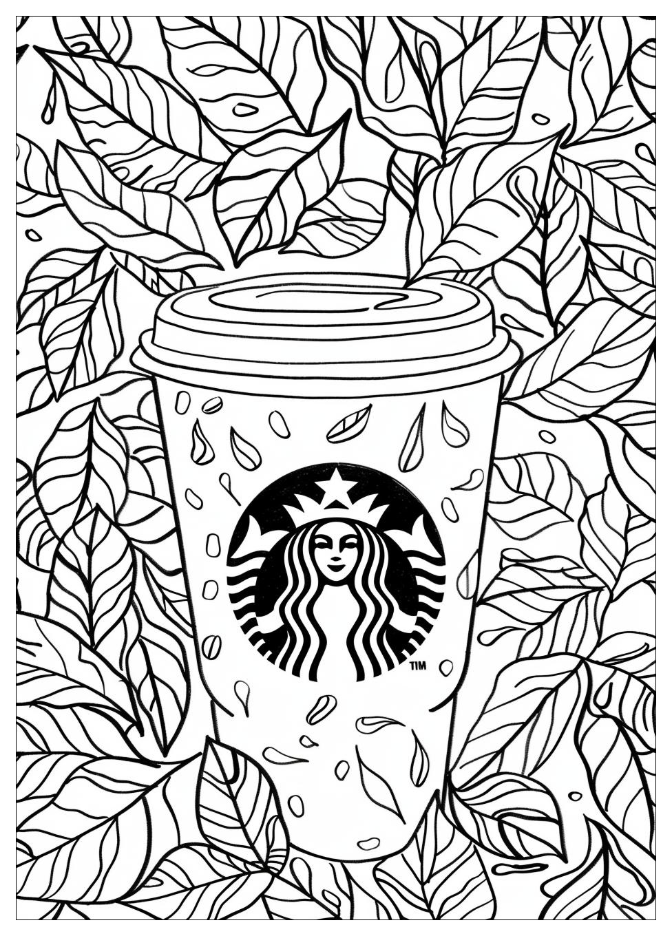 Starbucks Coloring Pages-2