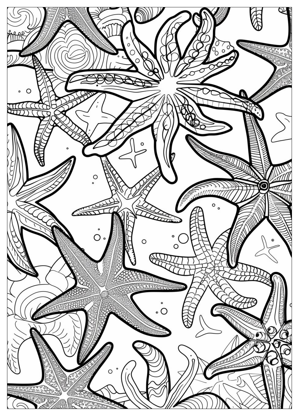 Starfish Coloring Pages-13