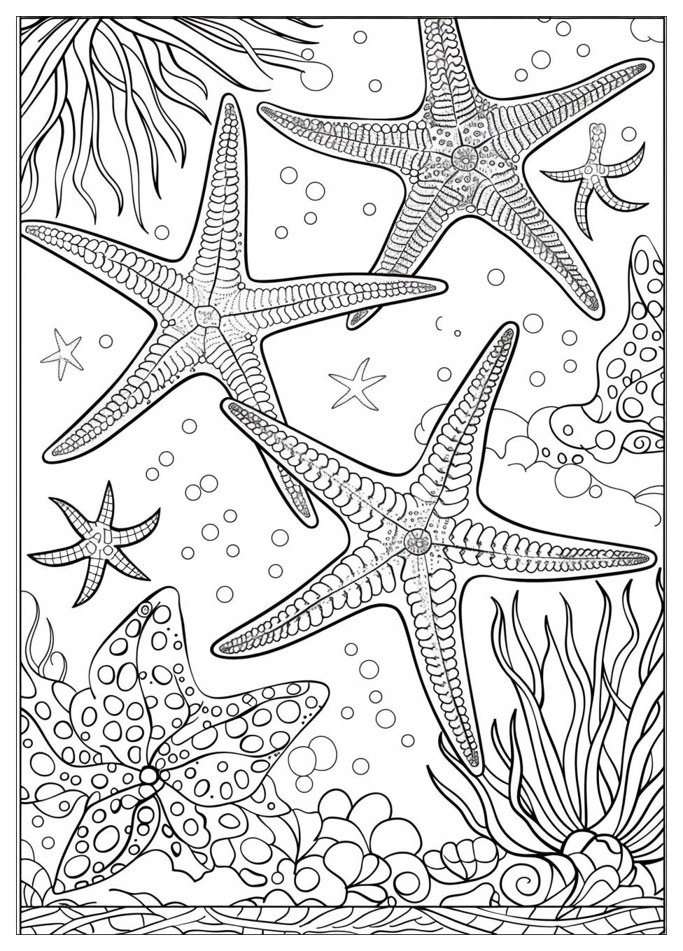 Starfish Coloring Pages-15
