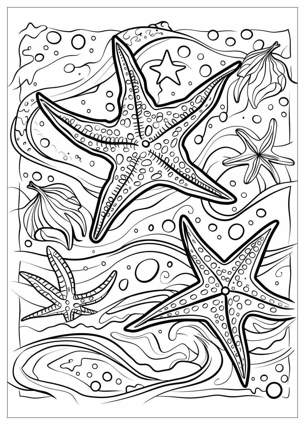 Starfish Coloring Pages-20