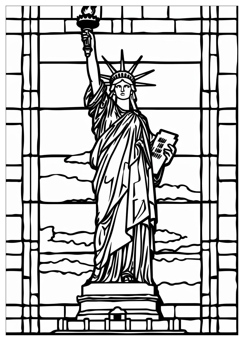 Statue of Liberty Coloring Pages-10