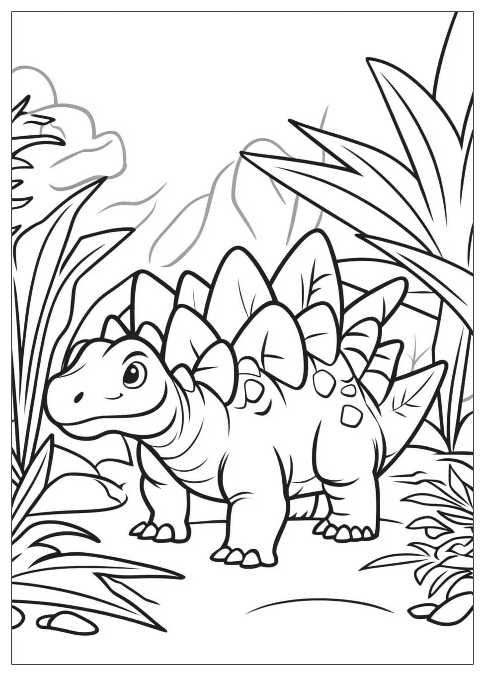 Stegosaurus Coloring Pages-12