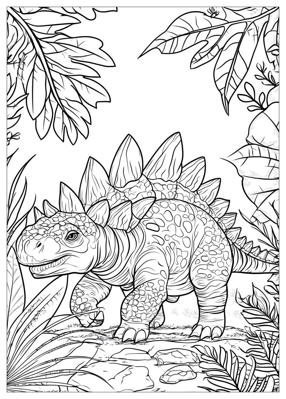 Stegosaurus Coloring Pages-13
