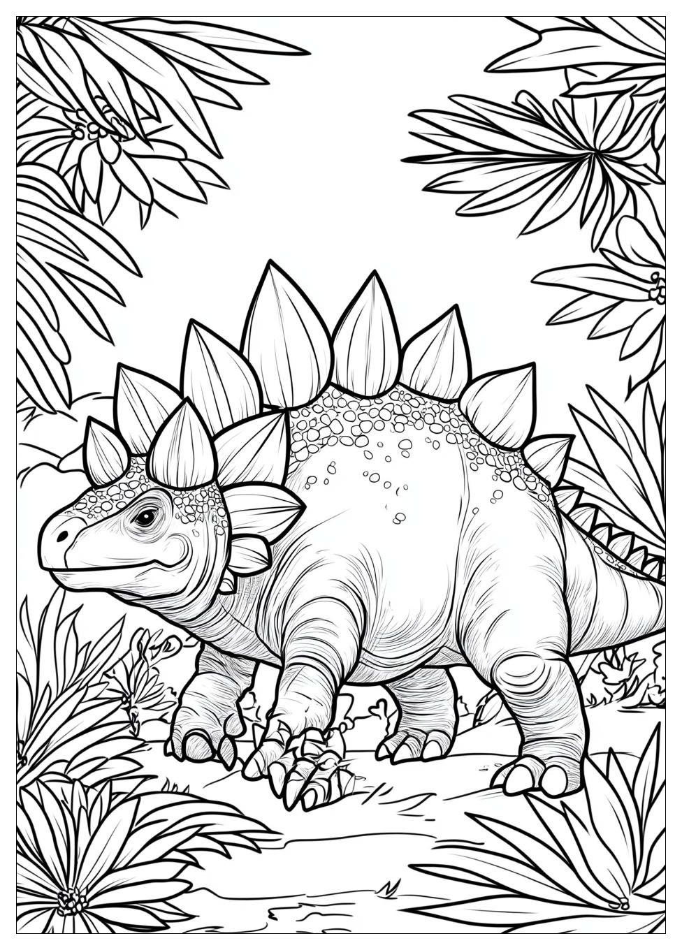 Stegosaurus Coloring Pages-15