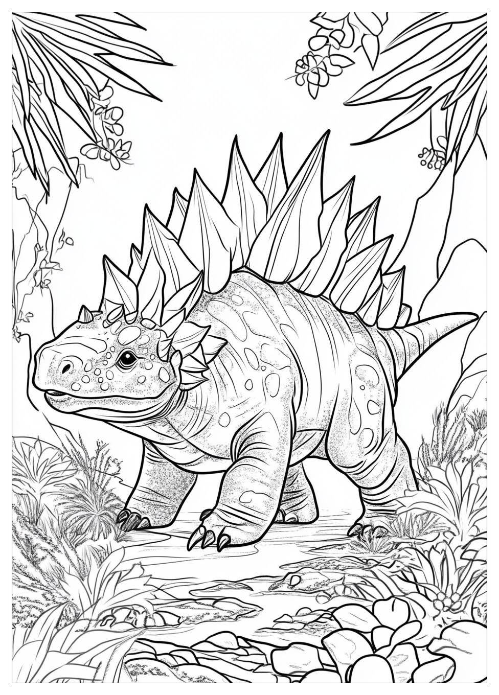 Stegosaurus Coloring Pages-16