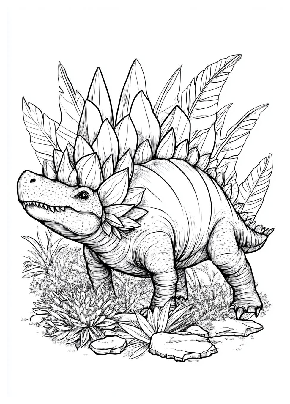 Stegosaurus Coloring Pages-19