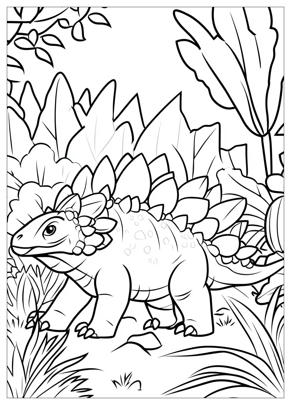Stegosaurus Coloring Pages-9