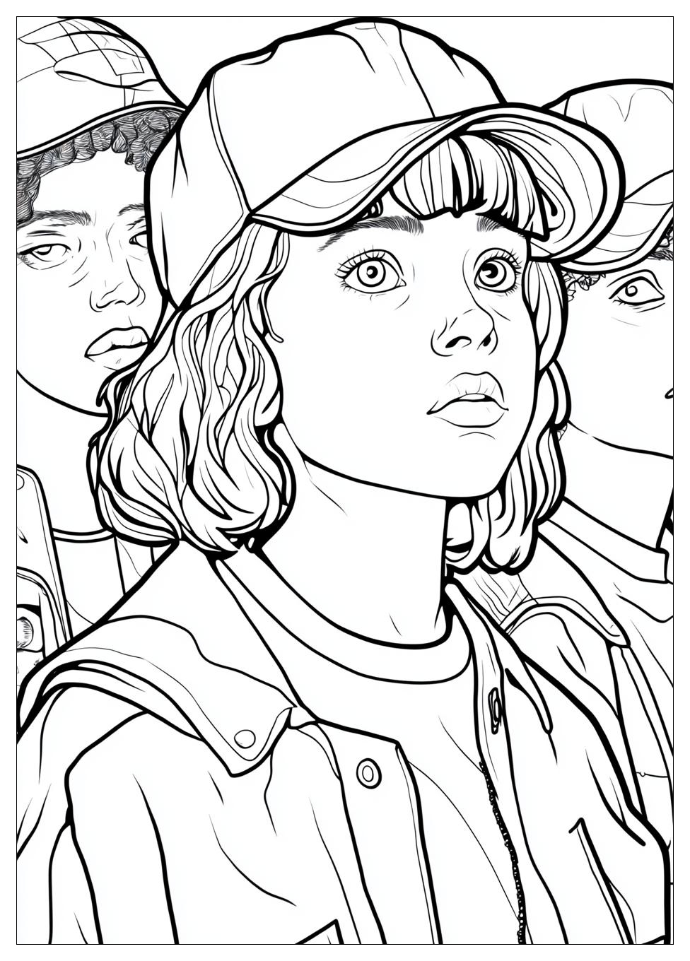 Stranger Things Coloring Pages-11