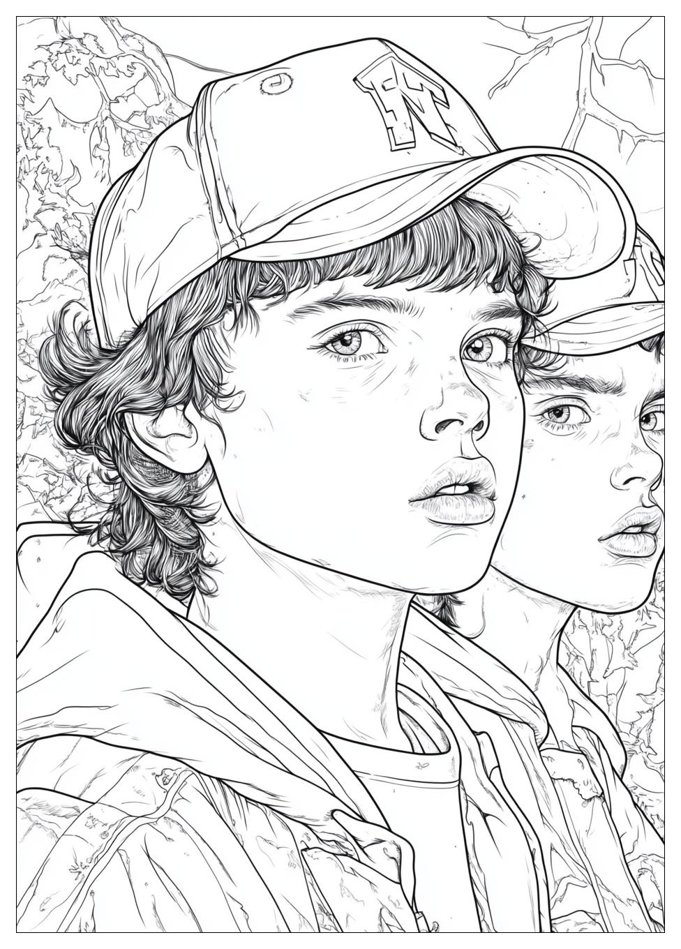 Stranger Things Coloring Pages-13