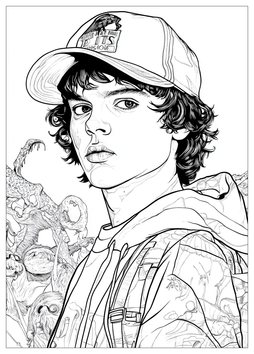 Stranger Things Coloring Pages-17