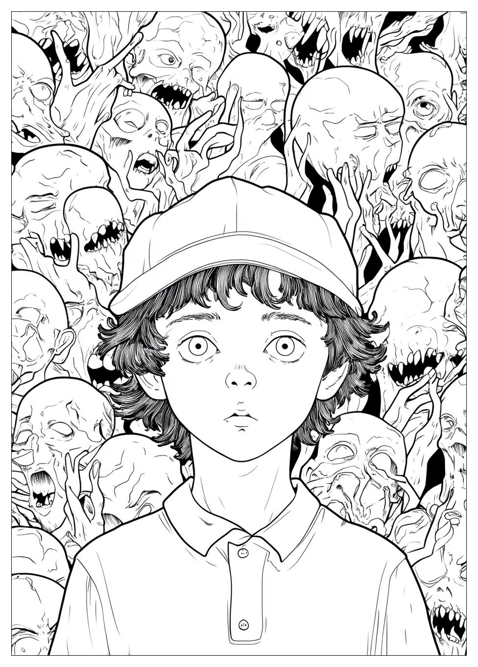Stranger Things Coloring Pages-18