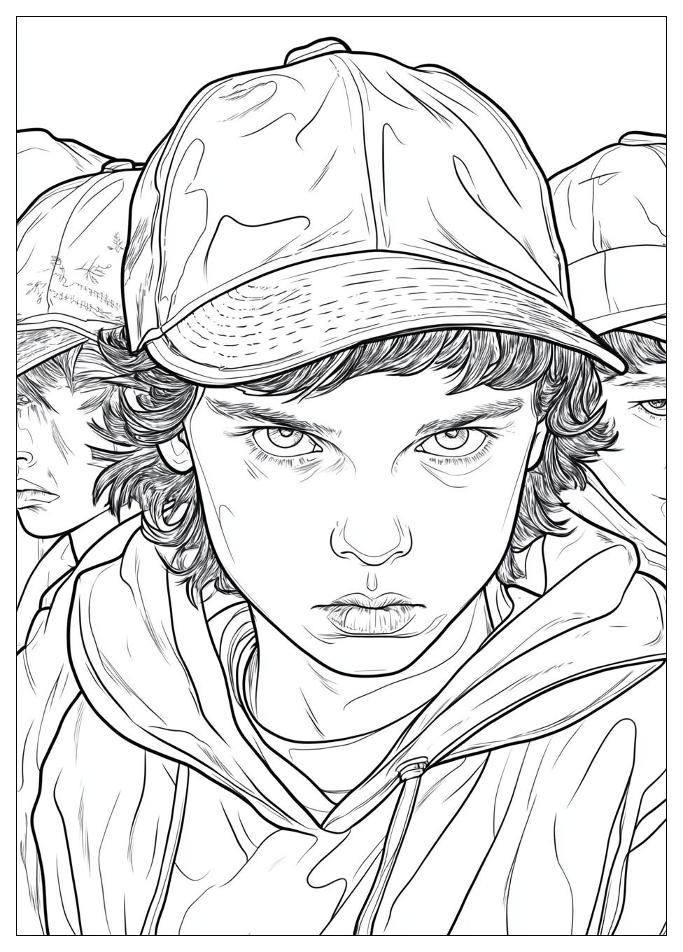 Stranger Things Coloring Pages-19