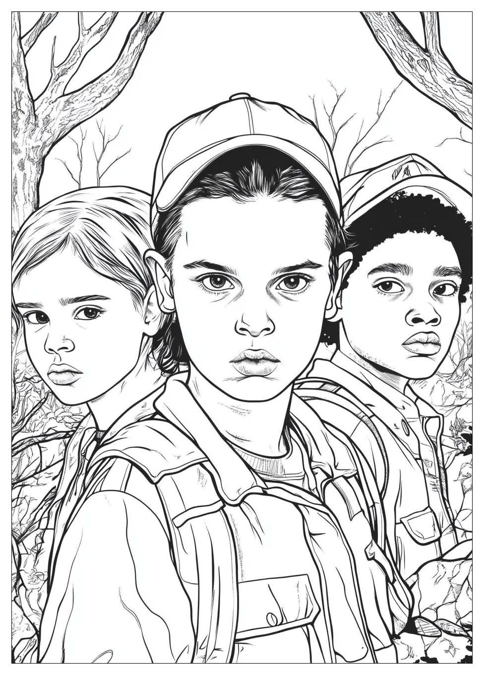 Stranger Things Coloring Pages-3