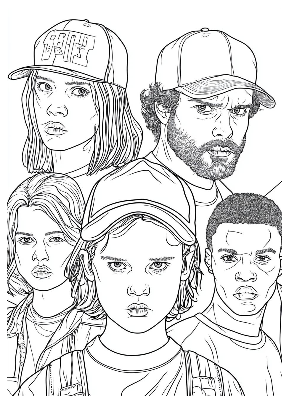 Stranger Things Coloring Pages-4