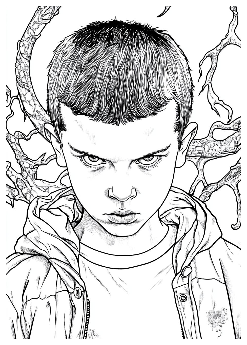 Stranger Things Coloring Pages-5