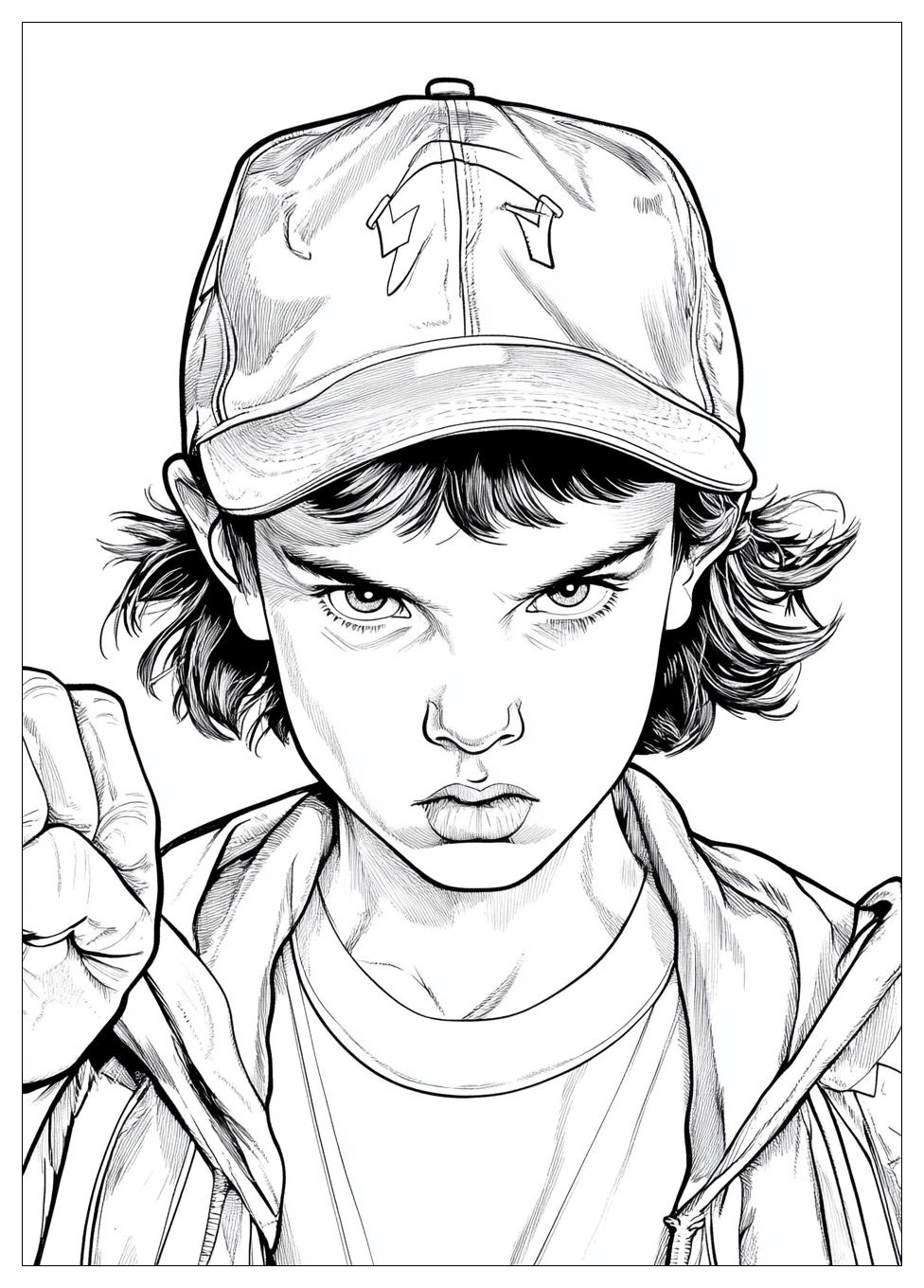 Stranger Things Coloring Pages-6